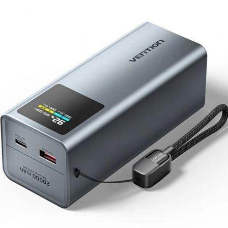 Powerbank VENTION FKCH0 (100 W - USB Type-C - Cinzento)