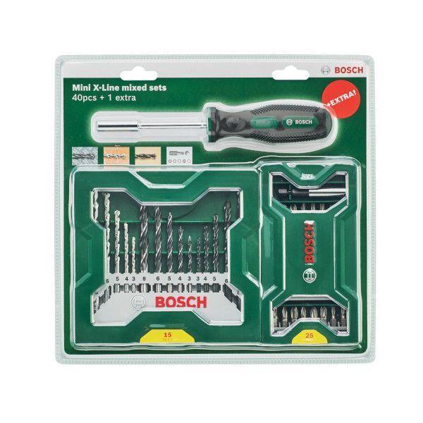Chave de Fendas de Catraca BOSCH 1600A02Z9S (109 mm - Verde/Preto)