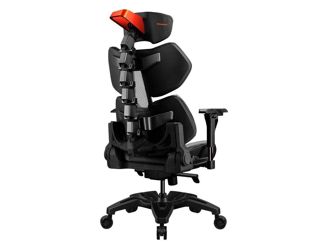 Cadeira Gaming COUGAR Terminator (135 kg - 137,5 cm - Imitação de pele - Preto), miniatura 3