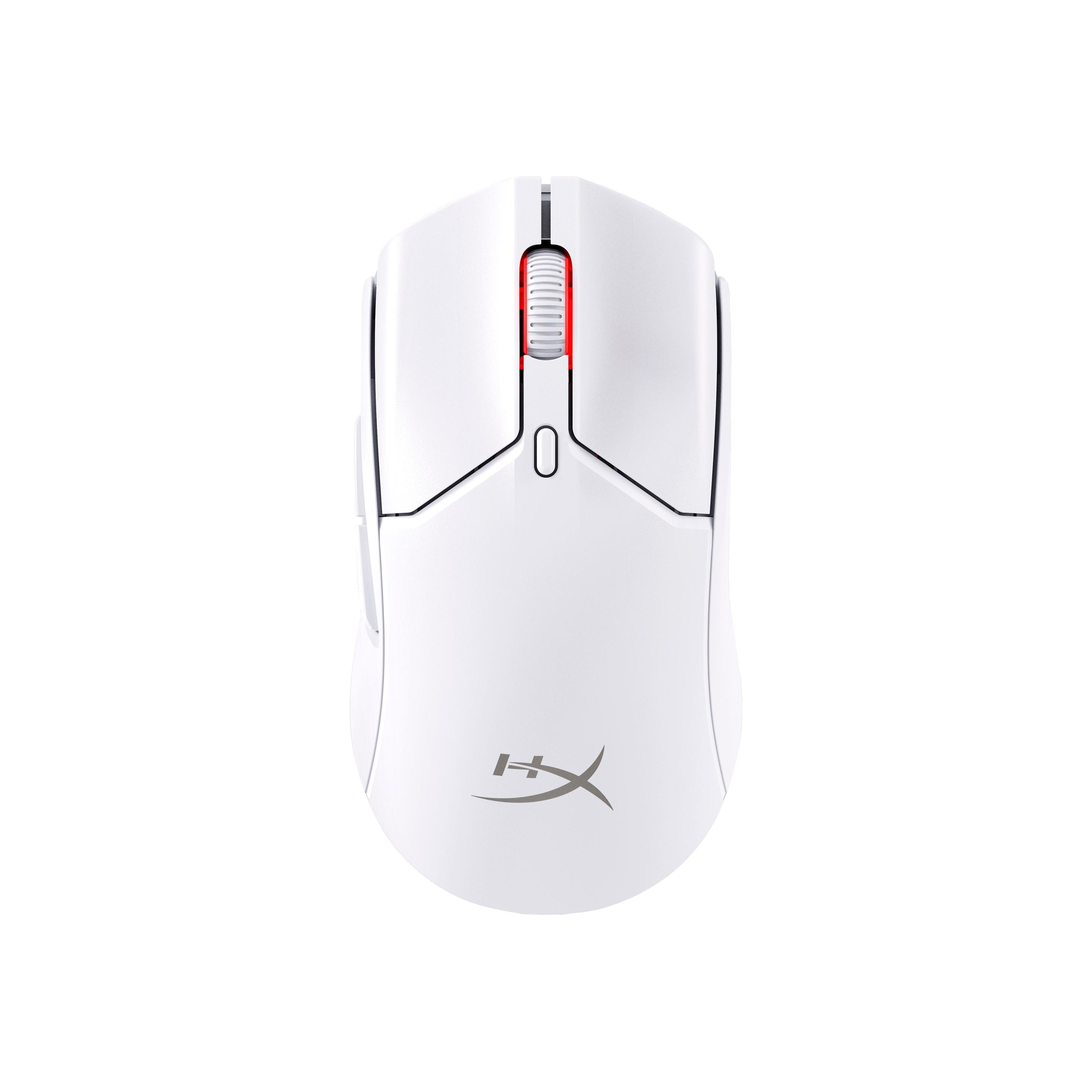 Rato Gaming HYPERX Pulsefire Haste 2 Mini Wireless (Ambidestro - 26000 DPI - Ótico - Branco)
