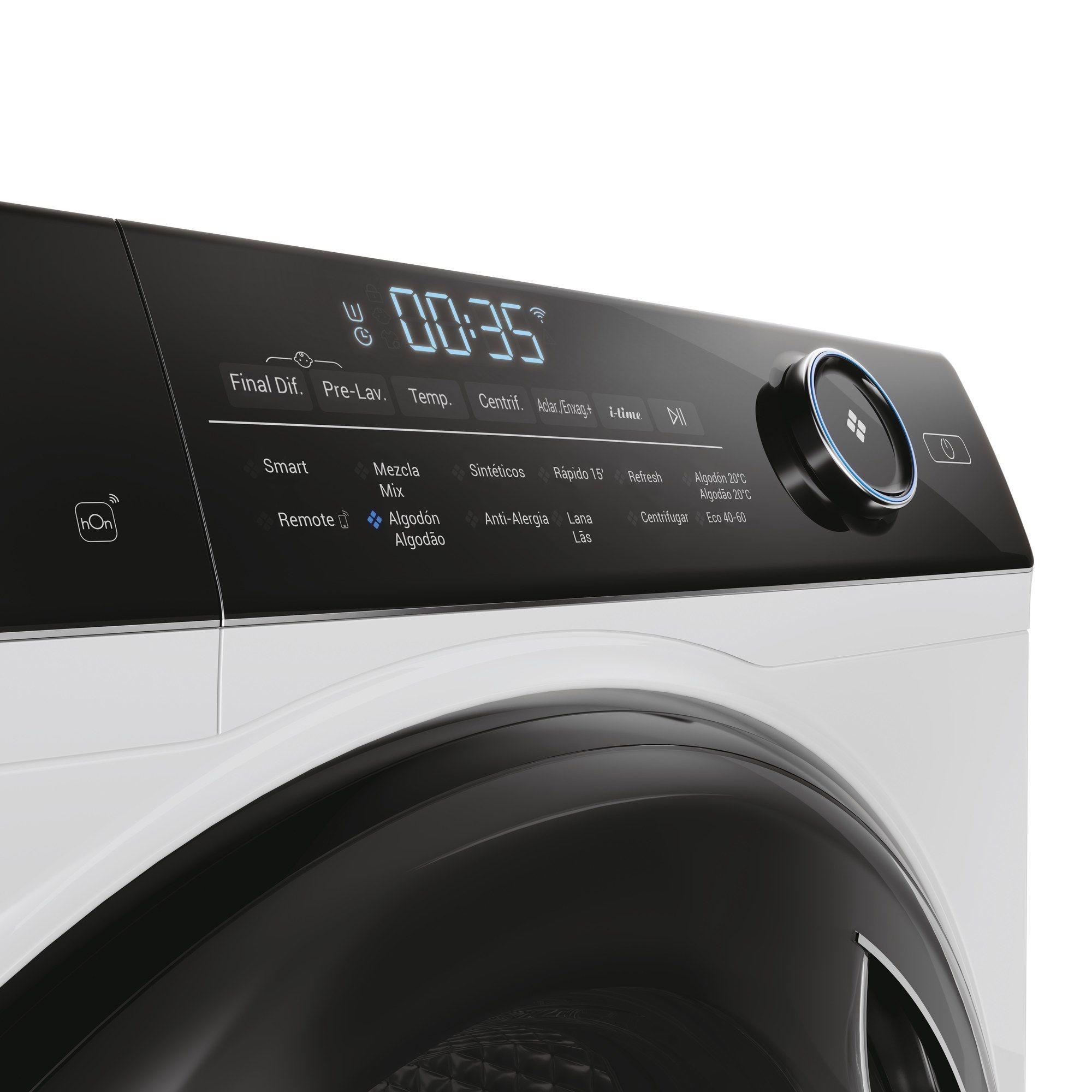 Máquina de Lavar Roupa Independente HAIER HW100B14959NEUIB (1400 RPM - B - A - Branco) — miniatura 5