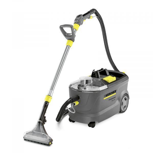 Aspirador de Tambor KÄRCHER Puzzi 10/1 Edition (Altura 43,9 cm - 25,4 kPa - Sem saco - Cinzento/Amarelo)