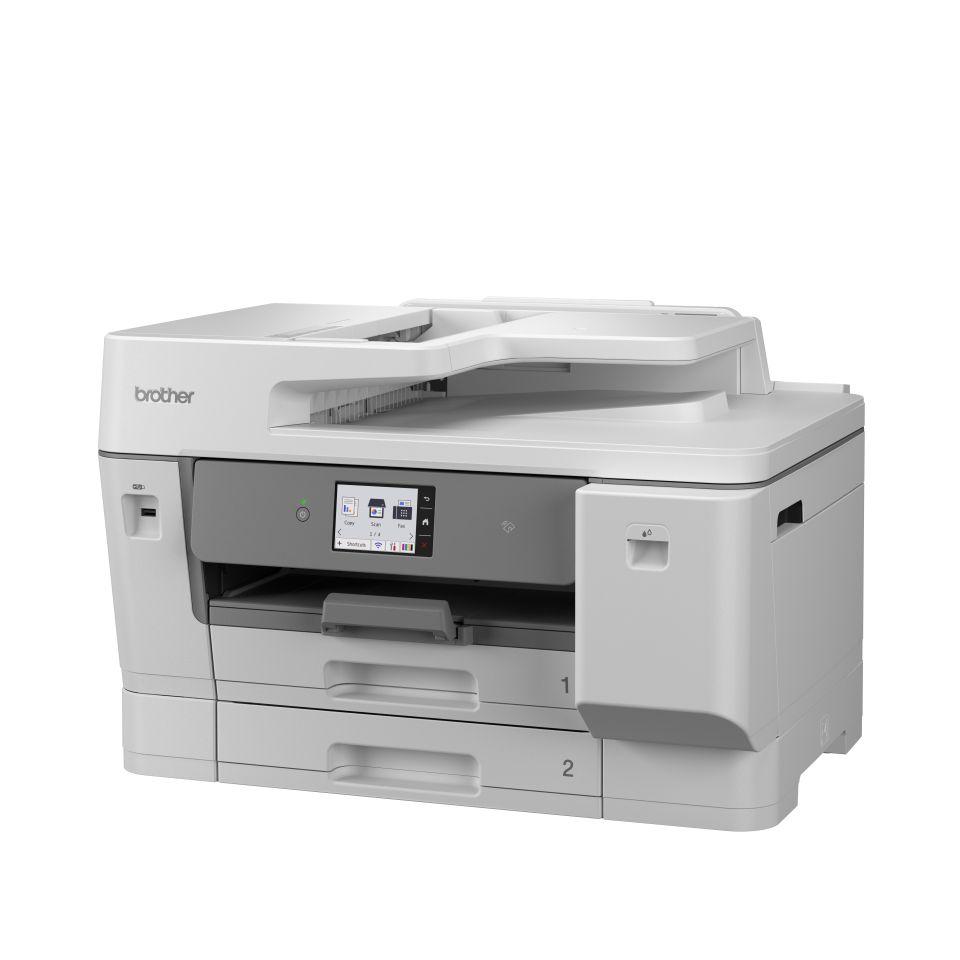 Impressora Multifunções BROTHER MFC-J6975DW (A3 - Impressão a cores - 600 folhas - Branco e Cinzento) — miniatura 3