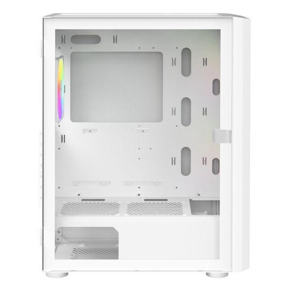 Caixa PC MONTECH X2 PLUS (ATX, Micro-ATX, Mini-ITX - Midi Tower - Ventoinhas da caixa - Branco) — miniatura 3