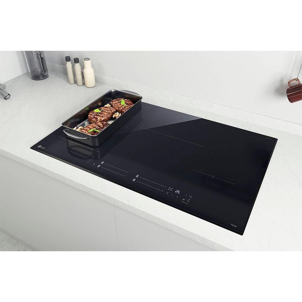 Placa de Indução de Encastre LG CBIZ3035B (4 zonas - 7400 W - Vidro-cerâmica - Preto), miniatura 3