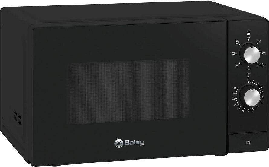 Micro-ondas BALAY 3WG3112X2 (800 W - 1000 W - 20 L - Preto), miniatura 3