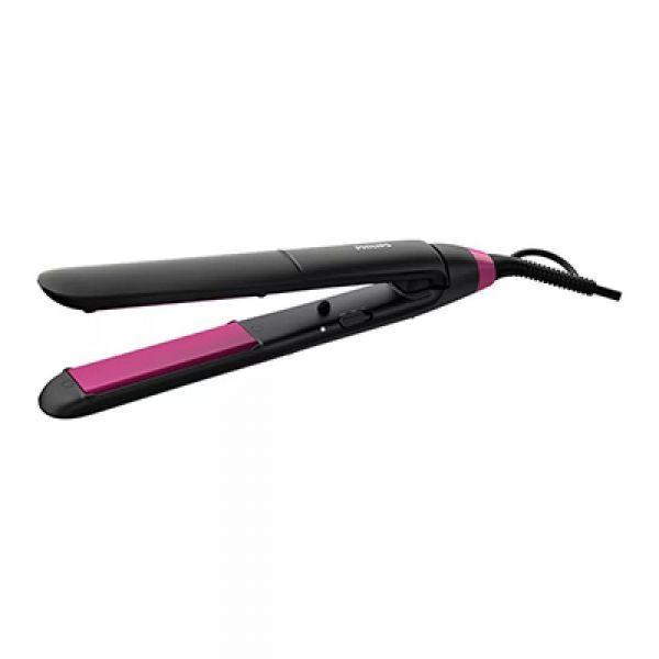 Alisador de Cabelo PHILIPS StraightCare Essential BHS375/00 (28 x 100 mm - Preto e Rosa) — miniatura 3