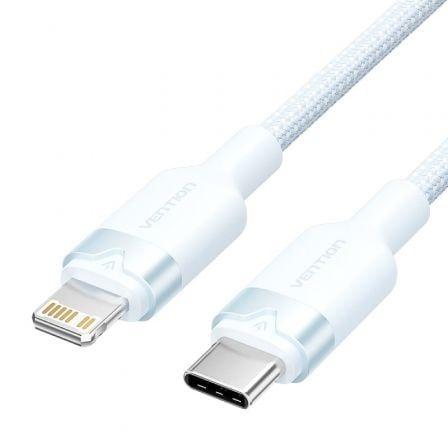 Cabo USB-C para Lightning VENTION LALSH (2 m - Azul)