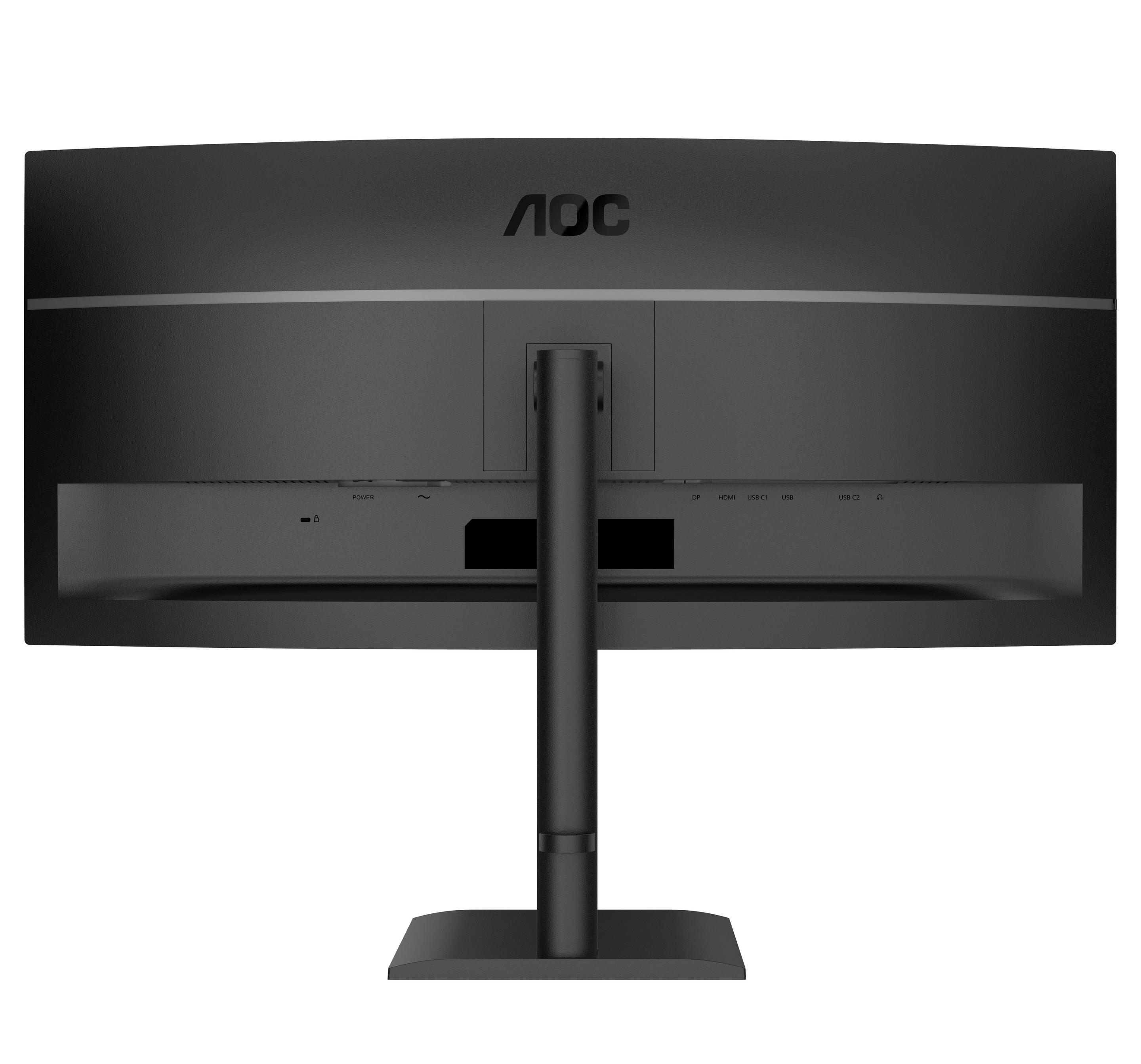 Monitor AOC CU34E4C (34" UltraWide Quad HD - VA - 120 Hz - Preto) — miniatura 7