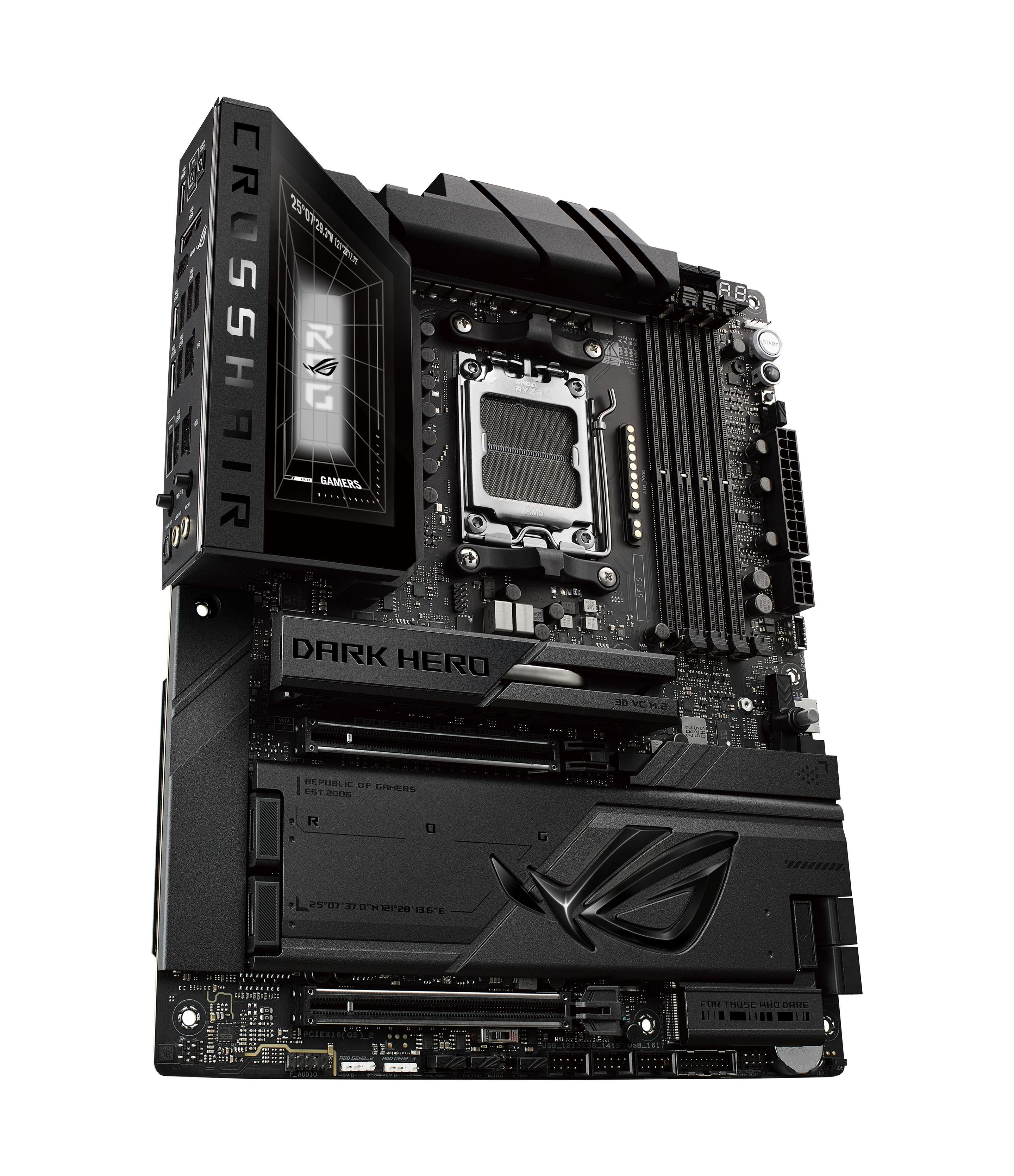 Motherboard ASUS ROG CROSSHAIR X870E DARK HERO (AM5 - ATX - Duplo canal - Preto), miniatura 7