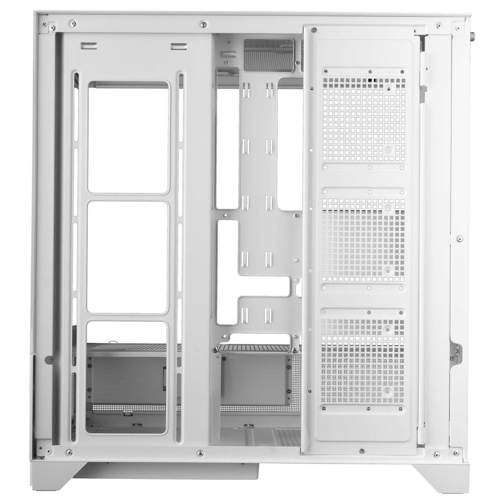 Caixa PC MARS GAMING MC-LCDX (ATX - Ecrã IPS 9,16" - Branco) — miniatura 3
