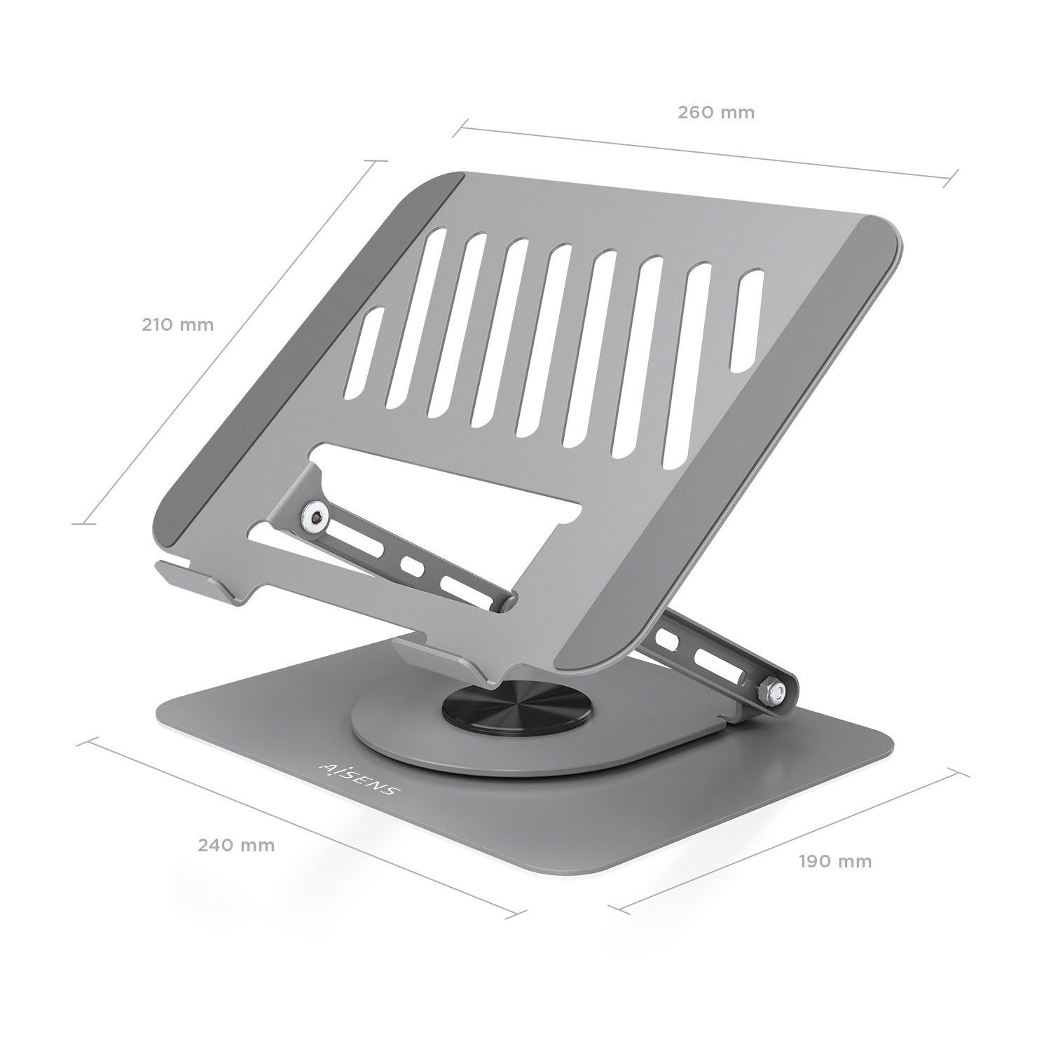 Suporte de Mesa para Portátil e Tablet AISENS LP5SXL-487 (43,2 cm - Cinzento), miniatura 6