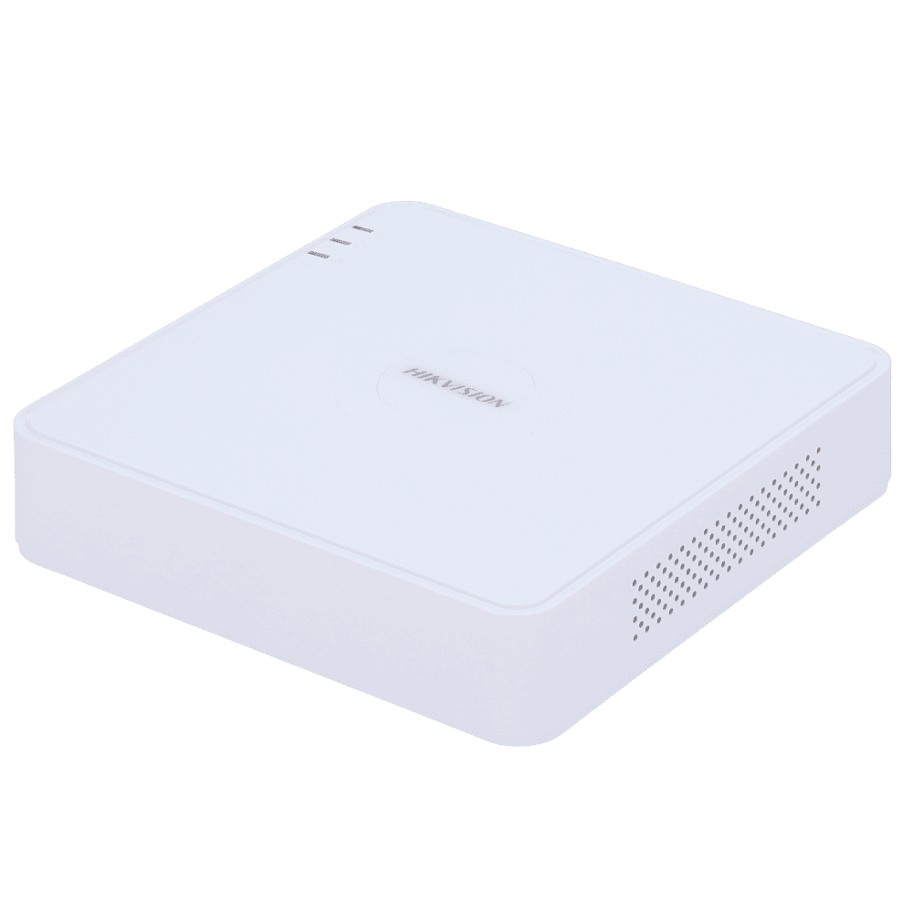Gravador NVR HIKVISION DS-7104NI-Q1/4P(D) (4 canais - PoE 36 W - 4 Mpx - Branco)