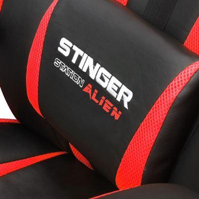 Cadeira Gaming WOXTER Stinger Station Alien (150 kg - Preto/Vermelho) — miniatura 5