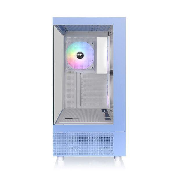 Caixa PC THERMALTAKE View 270 Plus TG ARGB (ATX, EATX, micro ATX, Mini-ITX - ATX, PS2 - Midi Tower - Azul Hidrangeia) — miniatura 2