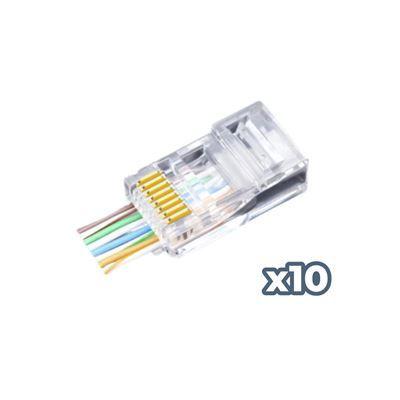 Conector RJ45 PHASAK PHK 2241 FastCrimp (Cabos AWG22)