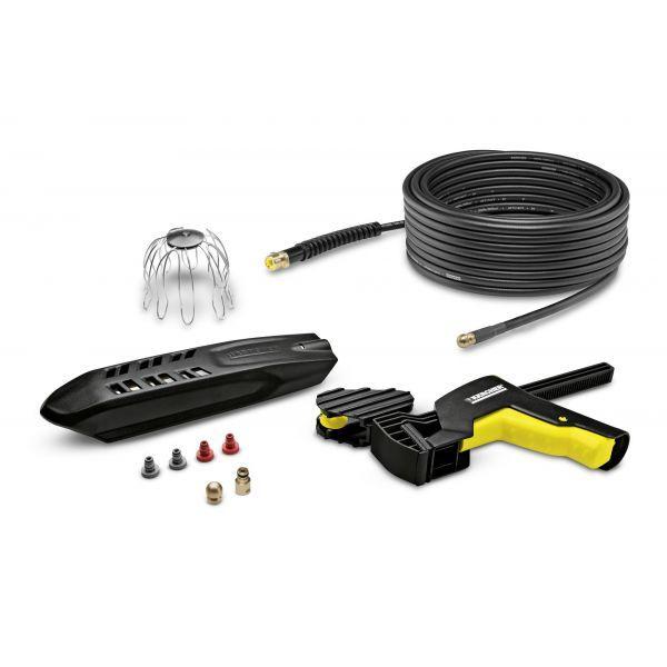 Conjunto de Limpeza de Caleiras e Tubagens KÄRCHER PC 20 (Preto e Amarelo), imagem 1