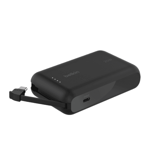 Bateria Externa BELKIN BPB021HQBK (10000 mAh - 20 W - USB Type-C - Preto)