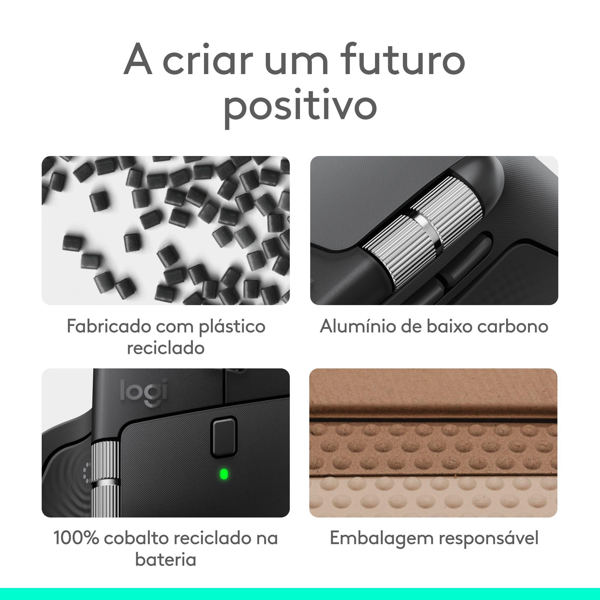 Rato LOGITECH MX Master 4 for Mac (Mão direita - 8000 DPI - Laser - Preto Espacial) — miniatura 17