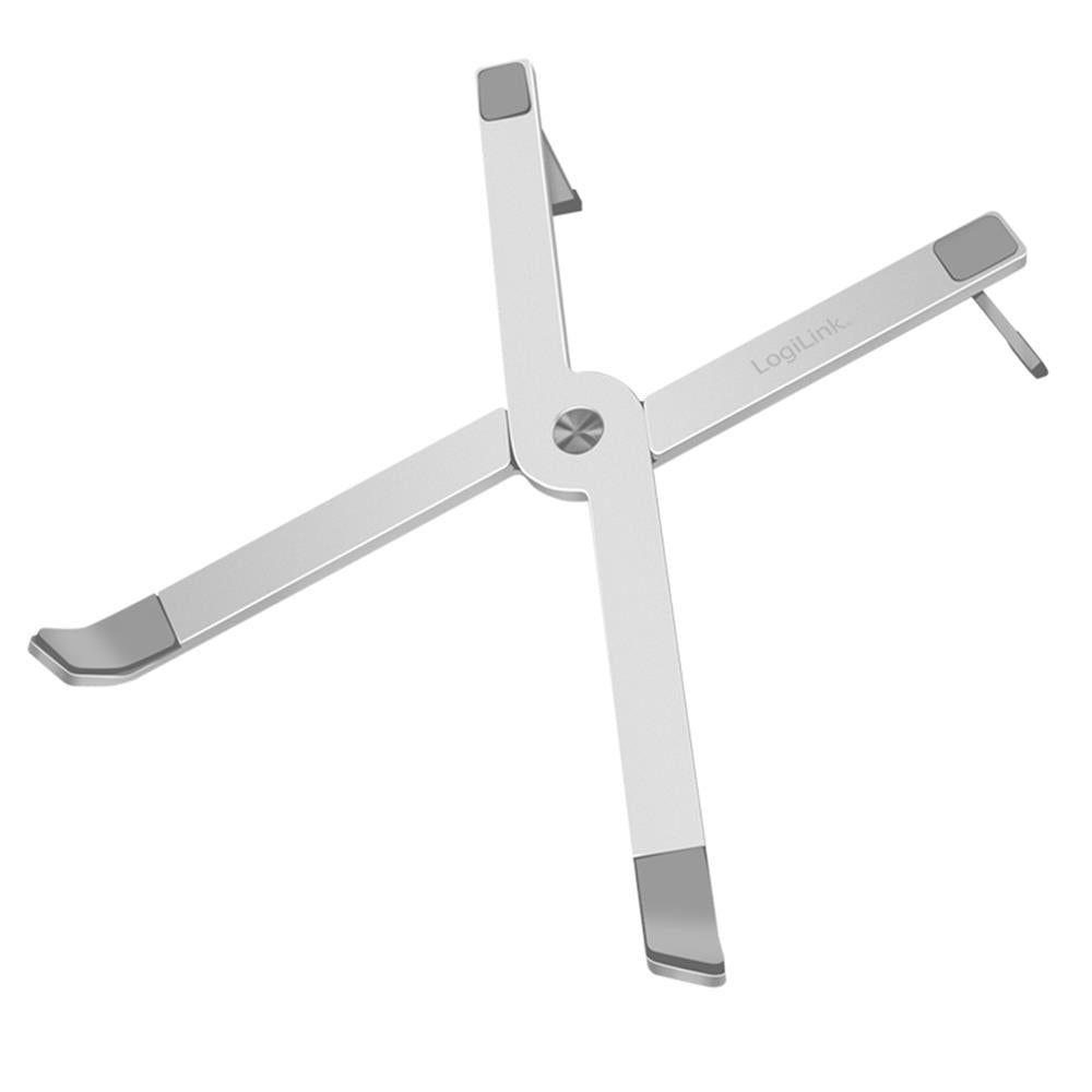 Suporte para Portátil e Tablet LOGILINK AA0166 (10-16" - 20 kg - Prateado)