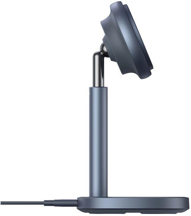 Base de Carregamento Sem Fios BASEUS Orbit 2 Pro (15 W máximo - iPhone compatível com MagSafe - Cinzento Espacial) — miniatura 3
