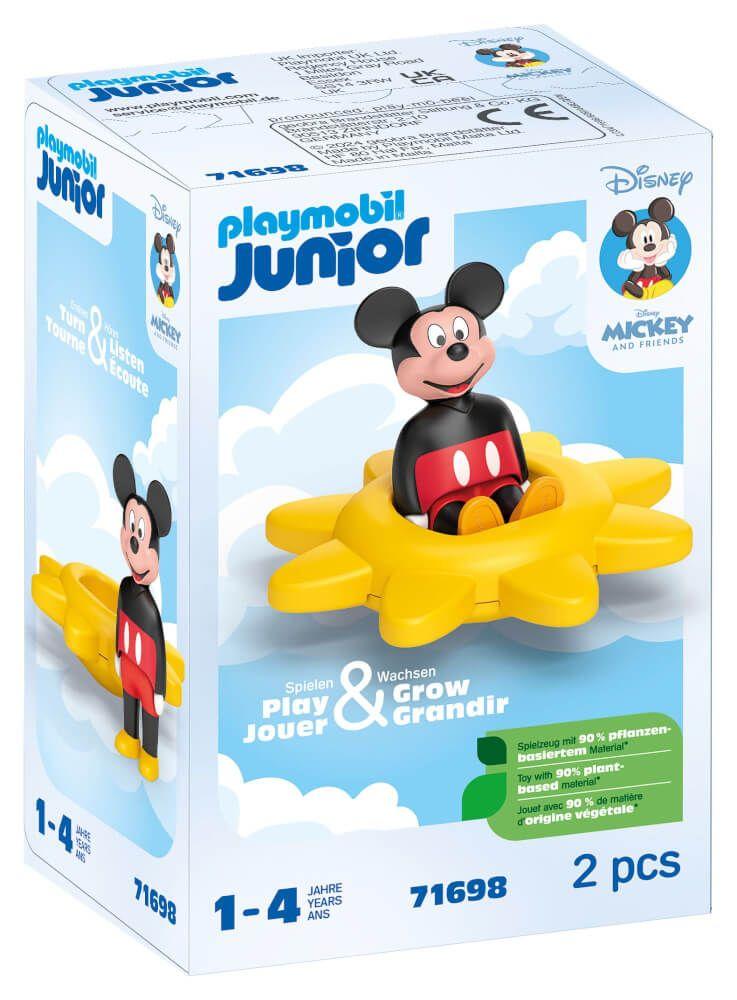 Brinquedo de Atividade PLAYMOBIL JUNIOR Disney 71698 Sol Giratório do Mickey (A partir dos 12 meses - Multicor)