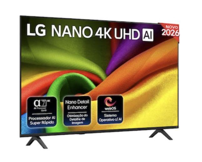 Televisão LG TV 55NU850B6LA (55" - LED - 4K Ultra HD - Preto)