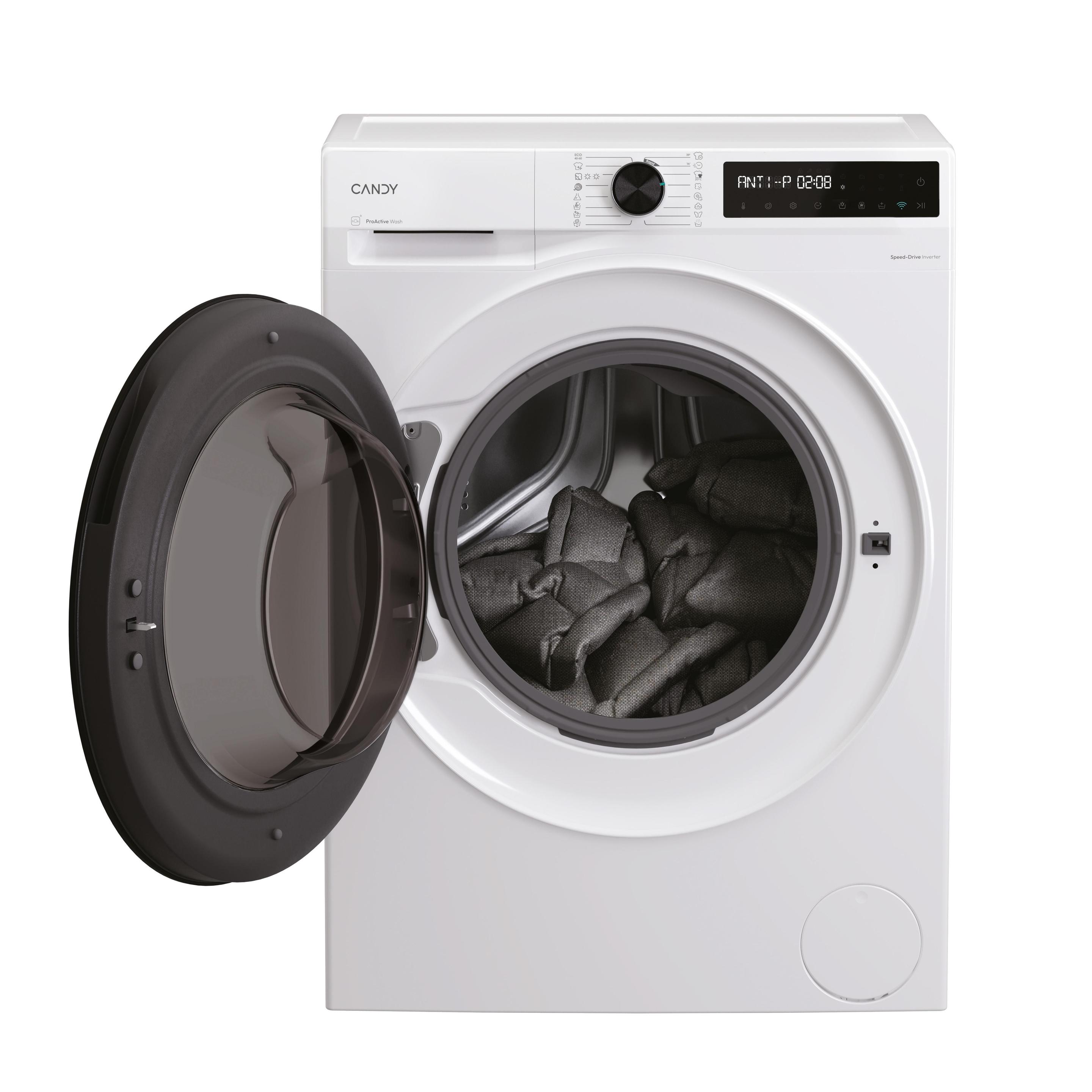 Máquina de Lavar e Secar Roupa Independente CANDY 495BL8S (B - 9 kg - 5 kg - Branco) — miniatura 2