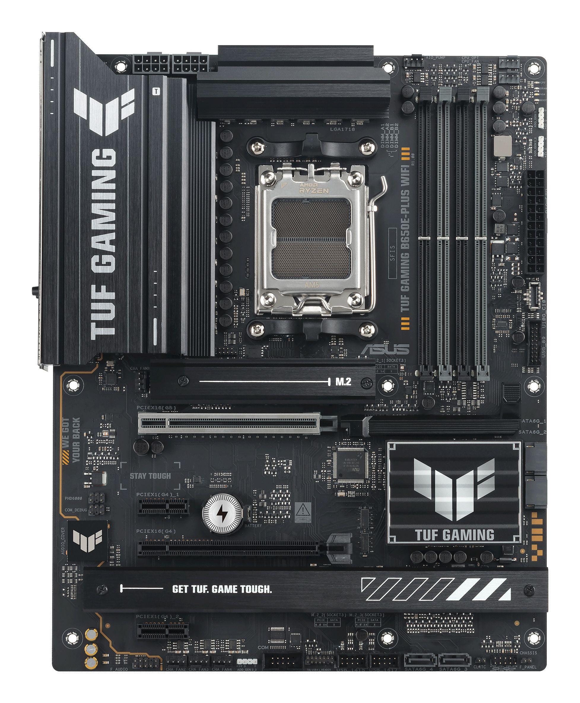 Motherboard ASUS TUF GAMING B650E-PLUS WIFI (AM5 - ATX - Duplo canal - Preto), miniatura 2