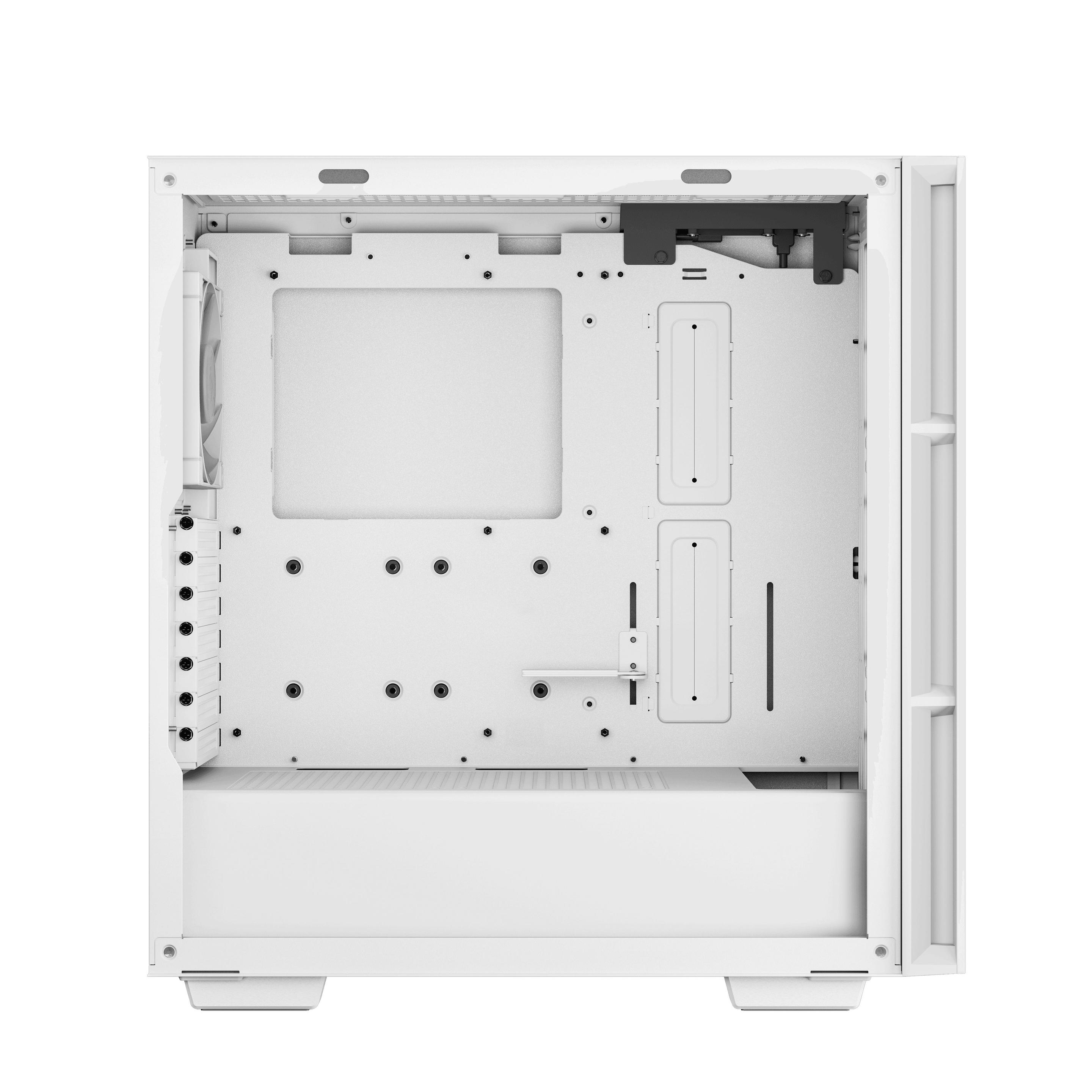 Caixa PC DEEPCOOL CH560 (ATX, EATX, micro ATX, Mini-ITX - ATX, PS2 - Midi Tower - Branco) — miniatura 6