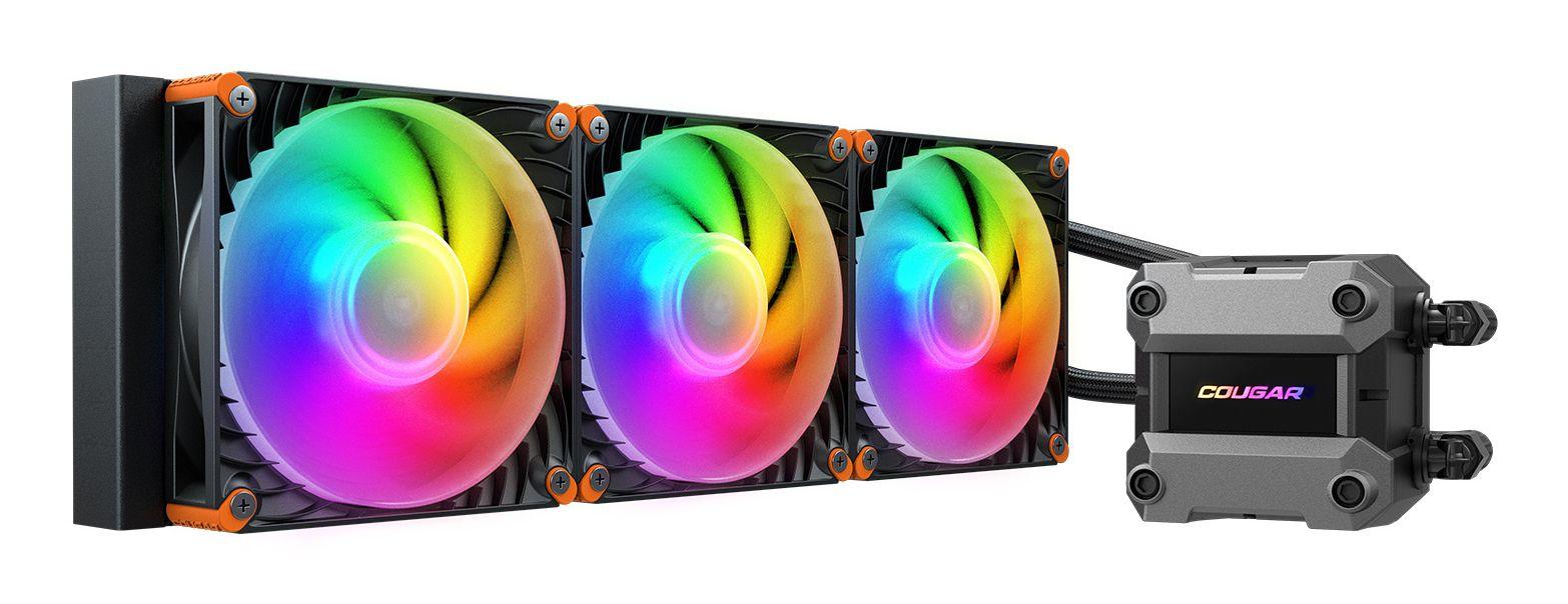 Sistema de Refrigeração Líquida para CPU COUGAR Poseidon Ultra 360 (120 mm - 2200 RPM - Multi - Preto) — miniatura 2