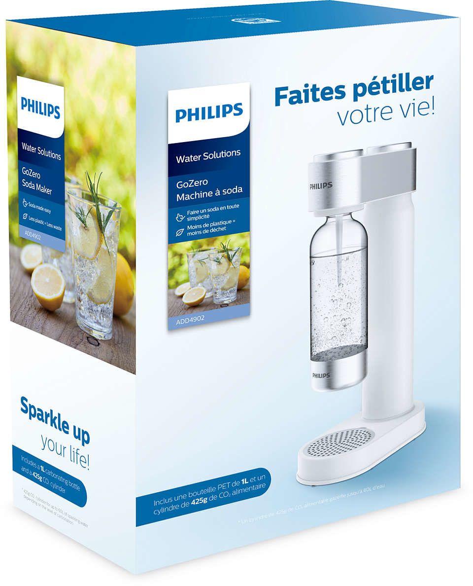 Carbonatador de Água PHILIPS GoZero ADD4902WH/10 (Altura 42,35 cm - Branco), miniatura 7