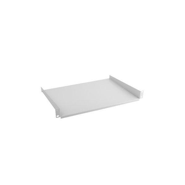 Prateleira Fixa para Rack LANBERG AK-1008-S (1U - Metal - Cinzento) — miniatura 2