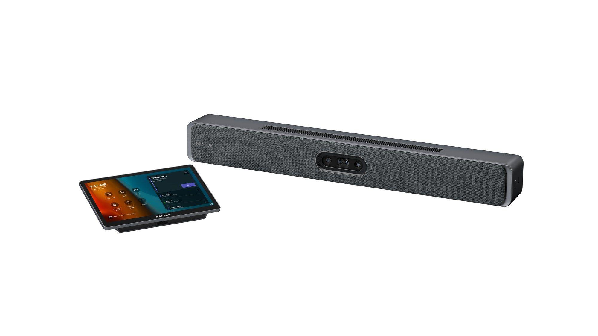 Sistema de Videoconferência em Grupo MAXHUB XBar V70 Kit (Preto e Cinzento)