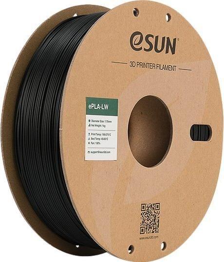Filamento eSUN PLA-LW175B1P1 (Preto)