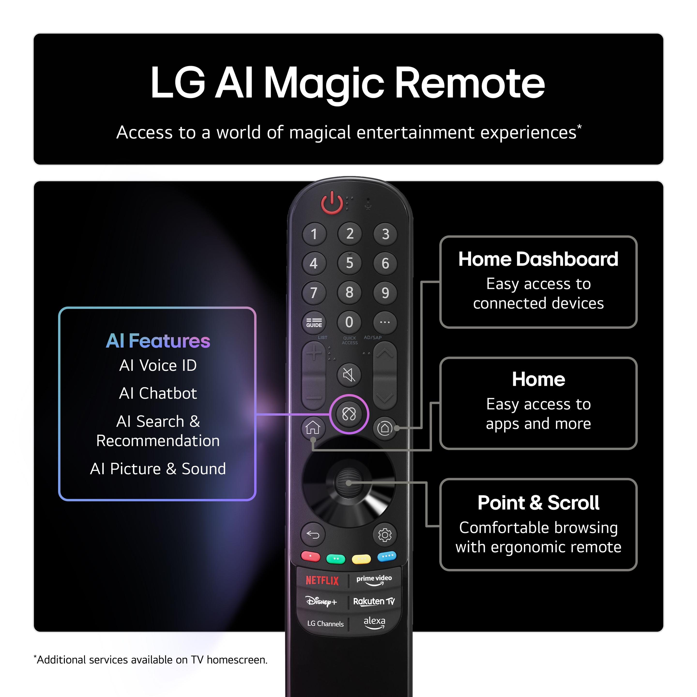 Televisão LG TV OLED65M59LA (65'' - 4K OLED evo - Metálico), miniatura 5