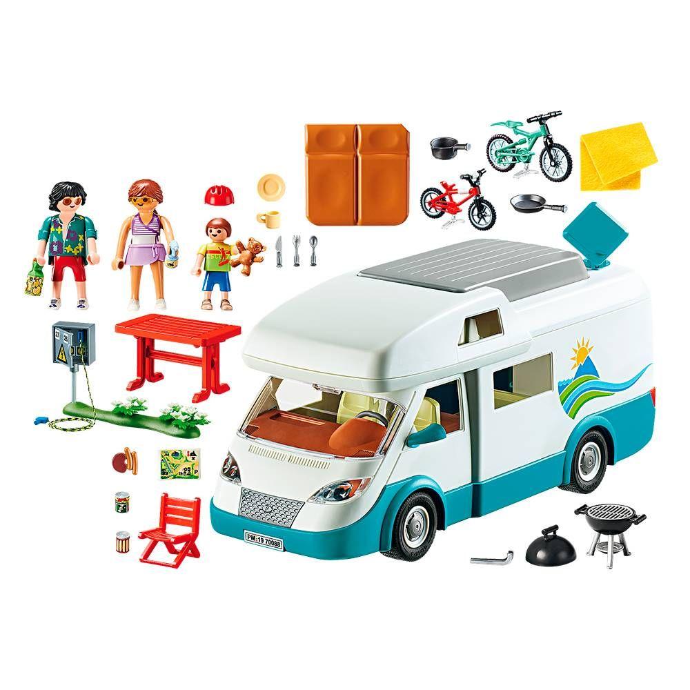 Autocaravana PLAYMOBIL Family Motorhome 70088 (4 Anos - Multicor), miniatura 2