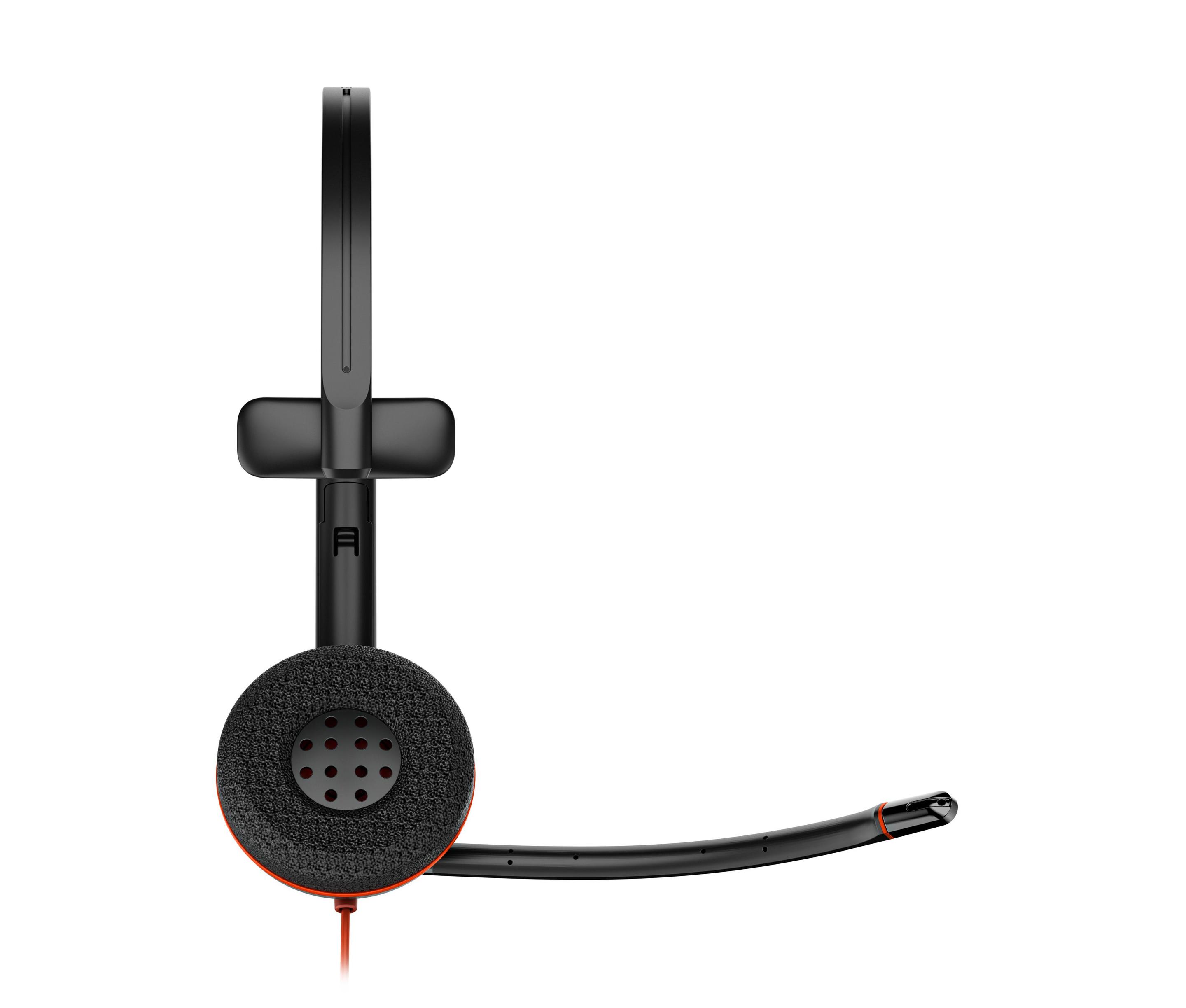 Headset POLY Blackwire 3215 (Monofónico - Com fios - Supra-aural - Preto) — miniatura 3