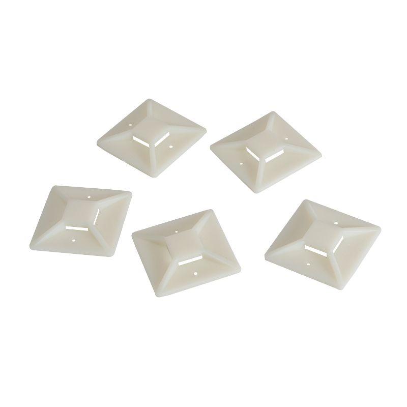 Suporte Autocolante para Braçadeiras LOGILINK KAB0045 (Sintéticos ABS - Natural)