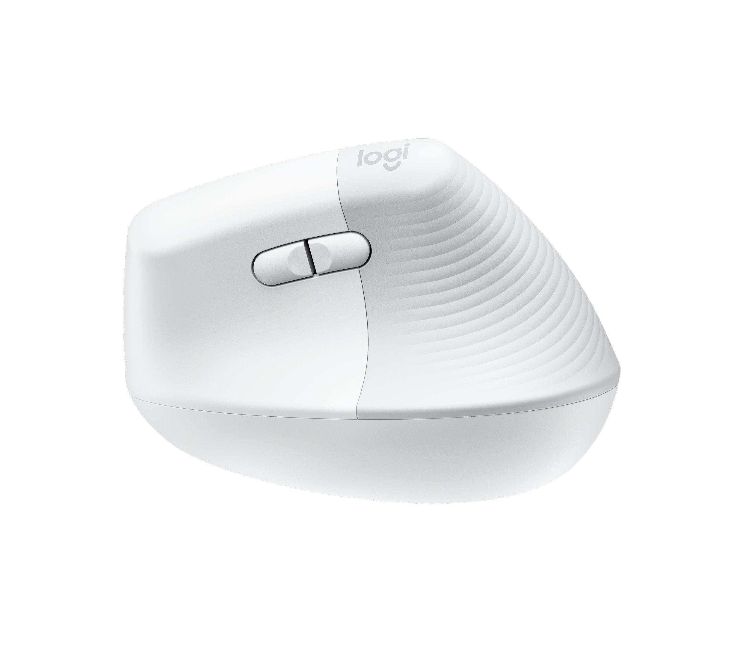 Rato LOGITECH Lift (Rato vertical ergonómico - 4000 DPI - Ótico - Branco) — miniatura 4