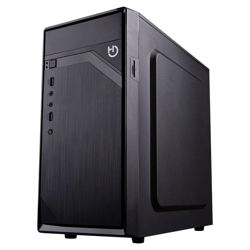 Caixa PC HIDITEC Q2 Pro (micro ATX, Mini-ITX - Mini Tower - Micro-ATX, Mini-ITX - Preto) — miniatura 3