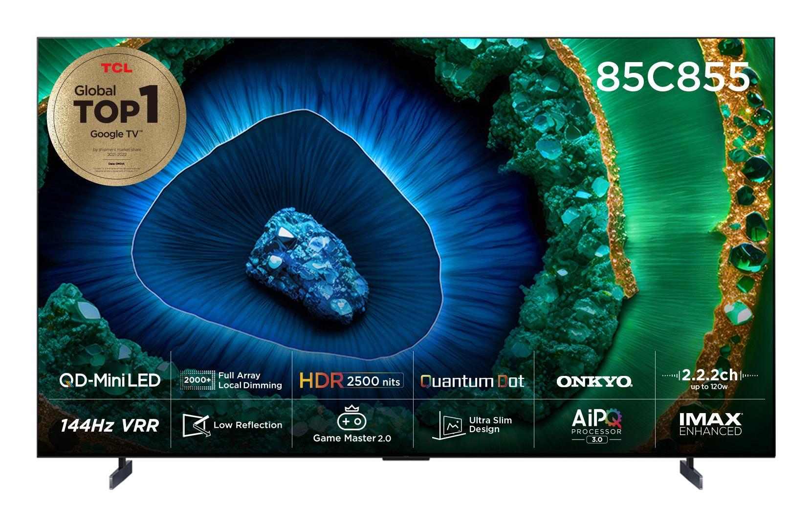 Televisão TCL TV 85C855 (QLED - 4K Ultra HD - 3840 x 2160 pixels - Preto), miniatura 16