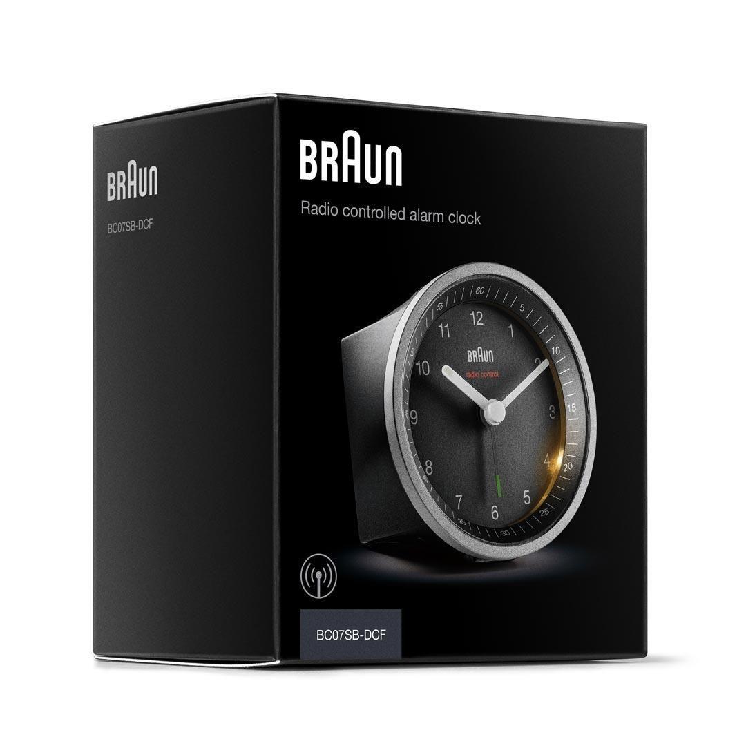 Despertador BRAUN BC07SB-DCF (Preto e Prateado) — miniatura 6