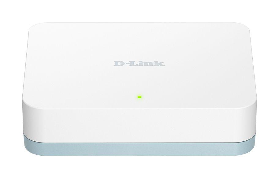 Switch D-LINK DGS-1005D/E (RJ-45 - 10/100/1000 Mbit/s - 0,128 MB - Branco)
