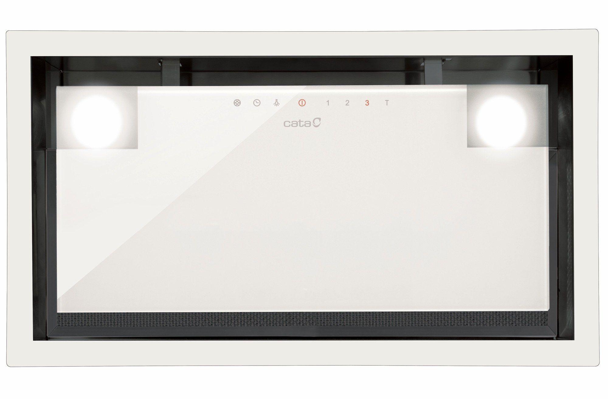 Exaustor de Encastre CATA GC DUAL A WH 45 INOX (Altura 30 cm - 30 cm - 49 cm - Branco)