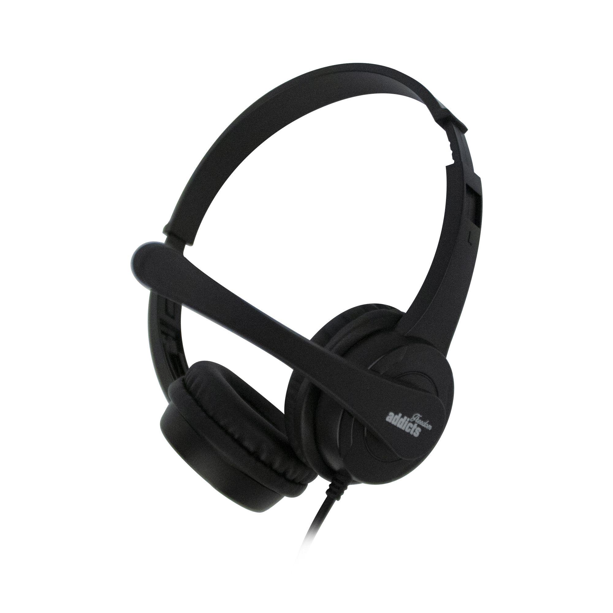 Auscultadores NGS VOX505 USB (Binaural - Com fios - Circum-aural - Preto), miniatura 3