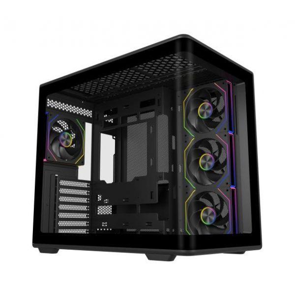 Caixa PC COOLER MASTER Elite 600 (Torre - SPCC, aço, vidro temperado - 16 cm - Preto) — miniatura 6
