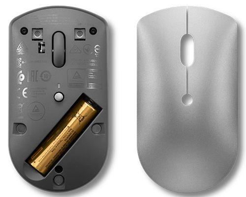 Rato LENOVO 600 (Ambidestro - 2400 DPI - Ótico - Cinzento) — miniatura 5
