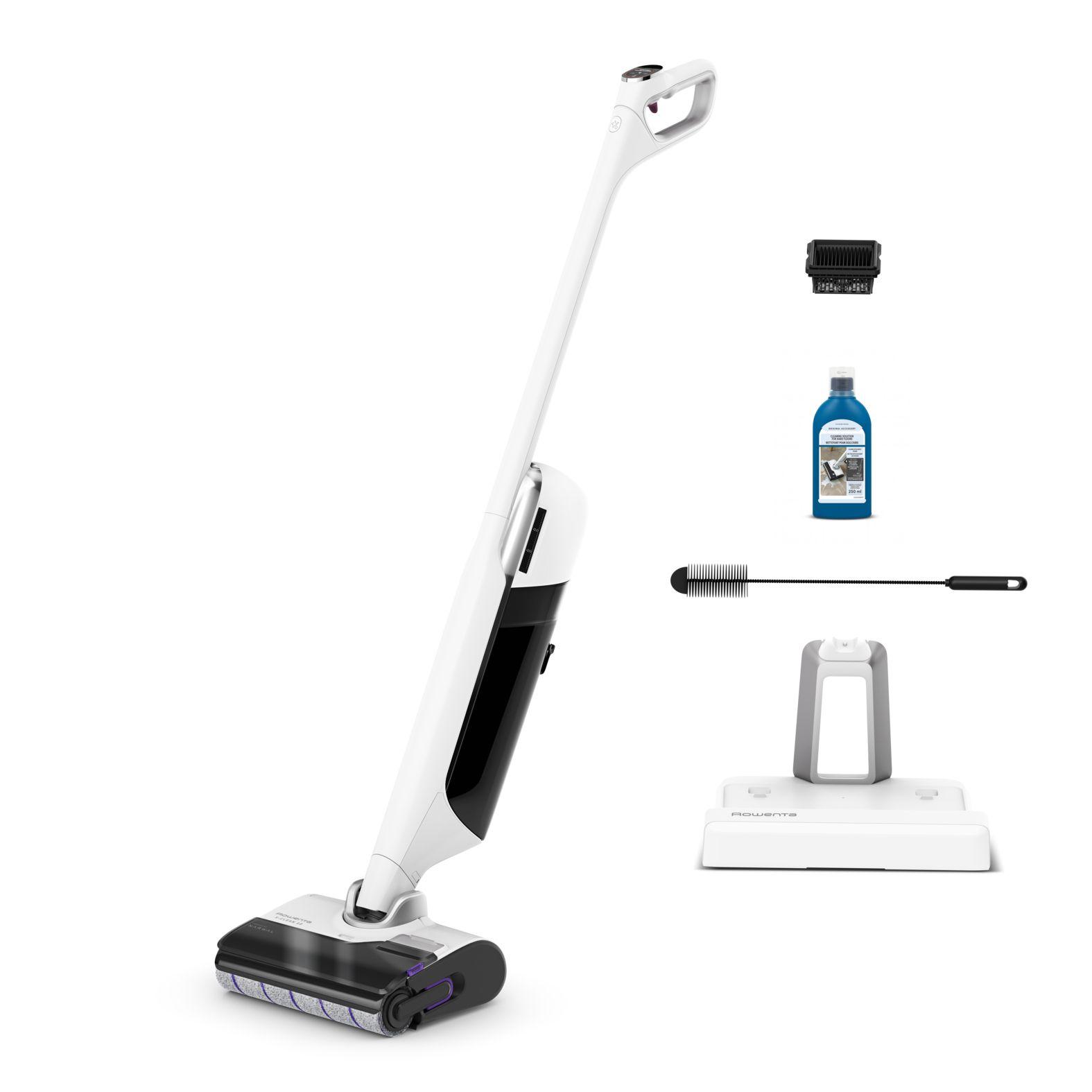 Aspirador Vertical 2 em 1 ROWENTA X-Clean 12 GZ7257E0 (Altura 117,05 cm - Branco e Preto)