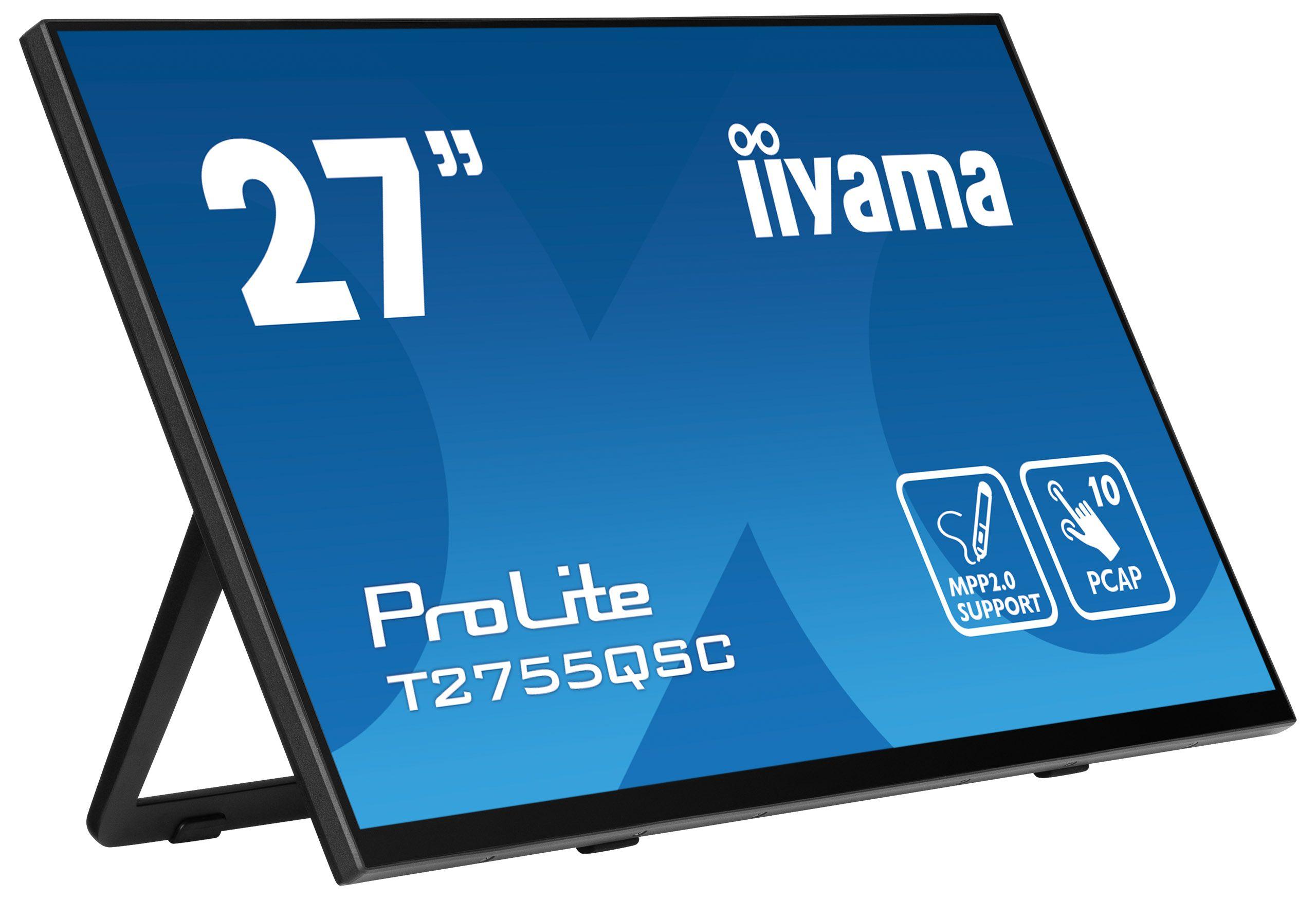 Monitor IIYAMA ProLite T2755QSC-B1 (27" - IPS - 75 Hz - Preto)